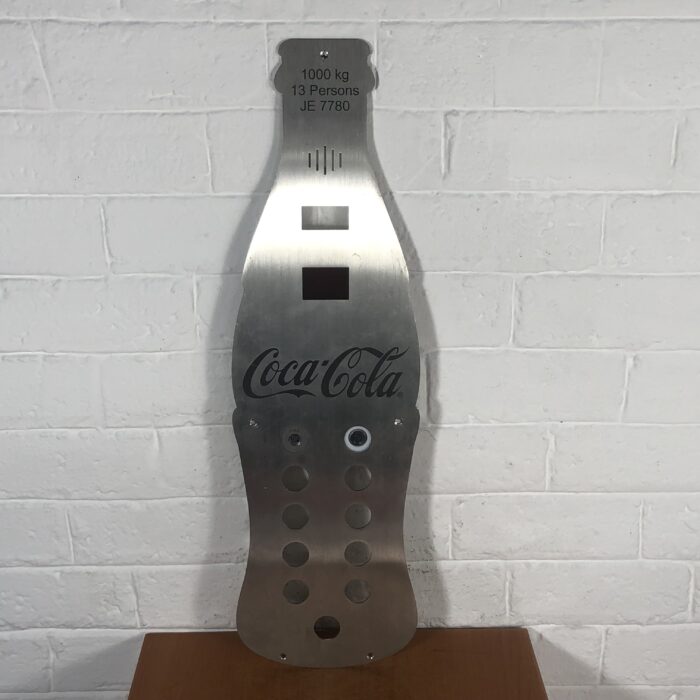 RARE Coca Cola Elevator Button Plate