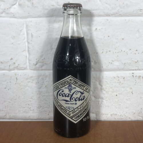 Vintage Coca Cola Atlanta 75th Anniversary Commemorative Bottle