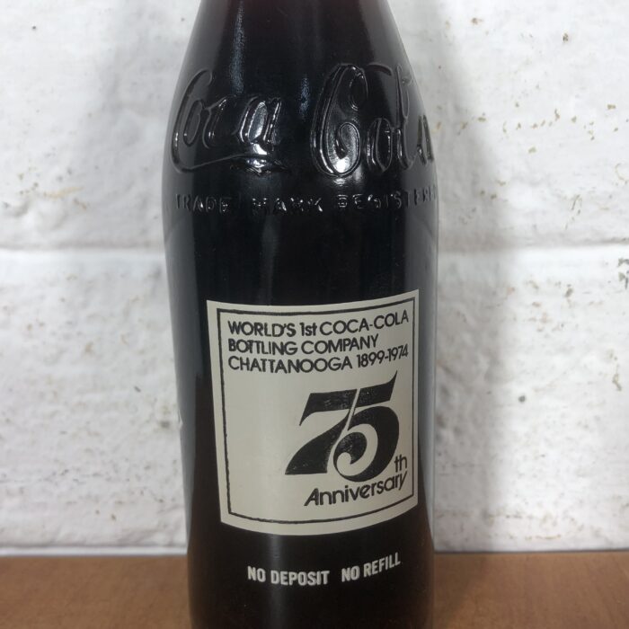 Vintage Coca Cola Atlanta 75th Anniversary Commemorative Bottle - Image 4