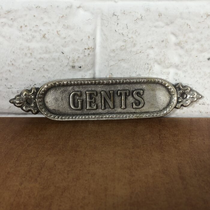 Vintage Ladies & Gents Bathroom Signs - Image 2
