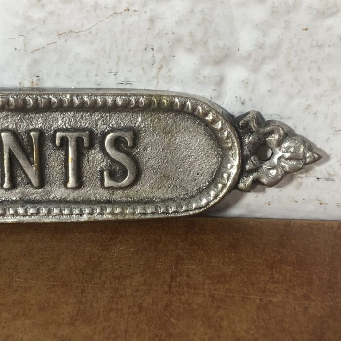 Vintage Ladies & Gents Bathroom Signs - Image 4