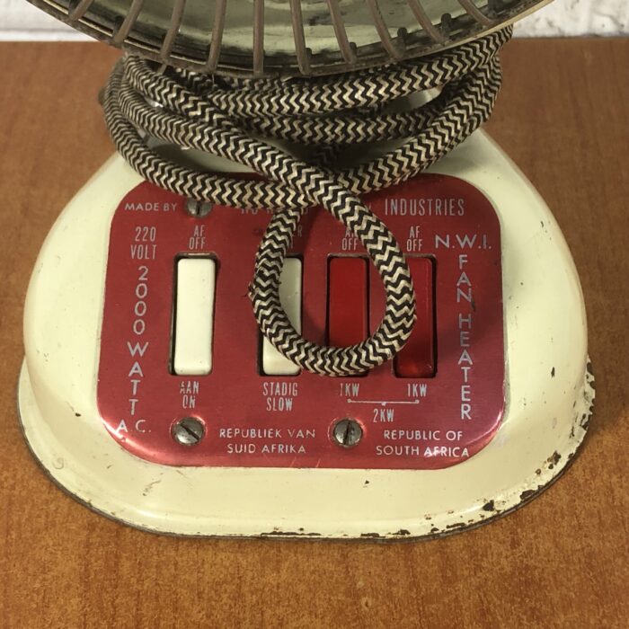 Vintage Fan Heater (Made in South Africa) - Image 5