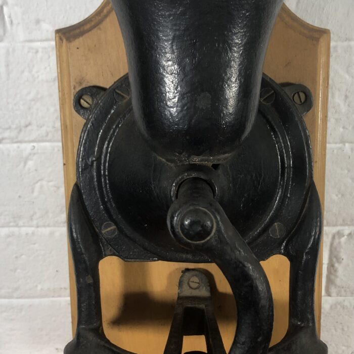 Vintage Cast Iron Lovelock London Coffee Grinder - Image 3