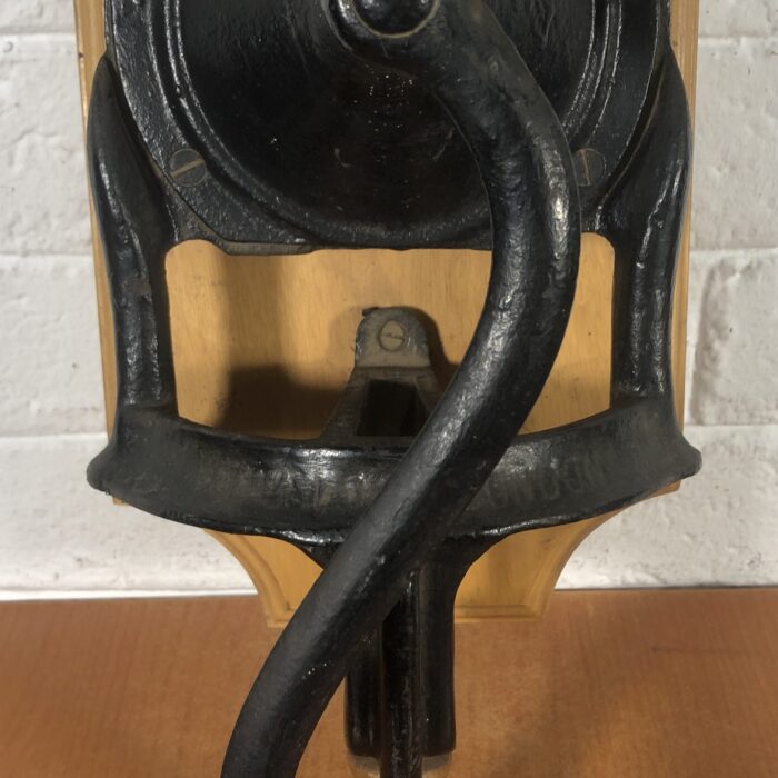 Vintage Cast Iron Lovelock London Coffee Grinder - Image 4