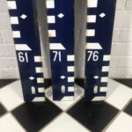 3 Vintage Water-Level Enamel Signs - Image 5