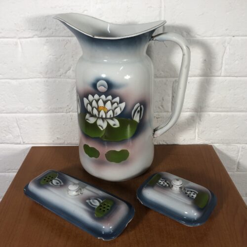 Vintage Enamel Set
