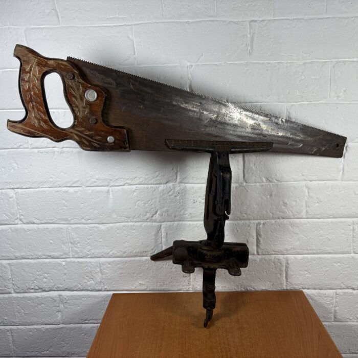 Vintage Henry Disston & Sons USA No.1 Saw Clamp with Saw