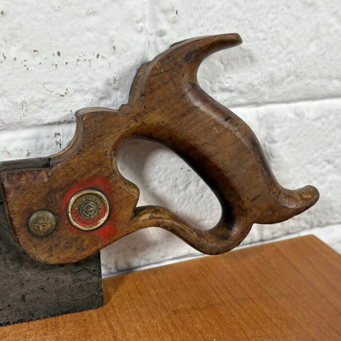 Vintage Henry Disston & Sons USA Saw - Image 2