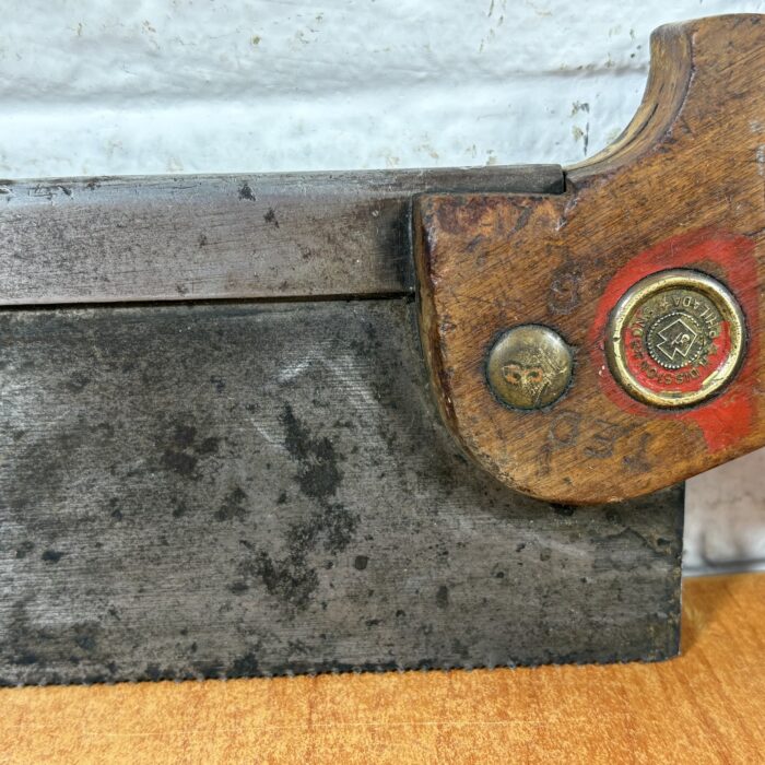 Vintage Henry Disston & Sons USA Saw - Image 4