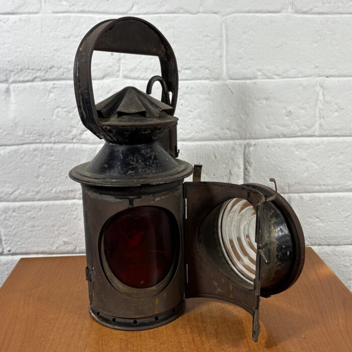 Vintage Rotating Railway Lamp - Image 5