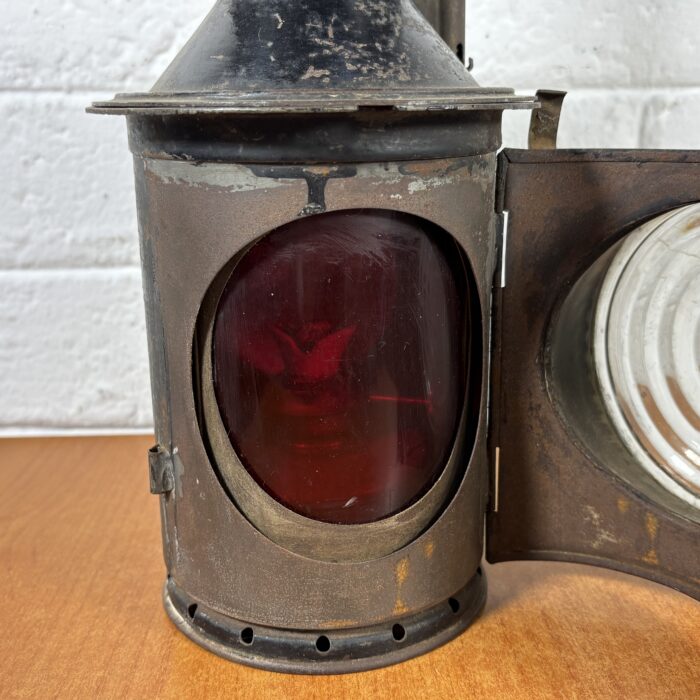 Vintage Rotating Railway Lamp - Image 6