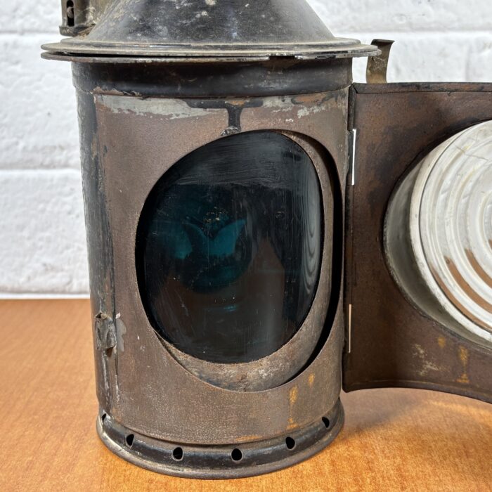 Vintage Rotating Railway Lamp - Image 8