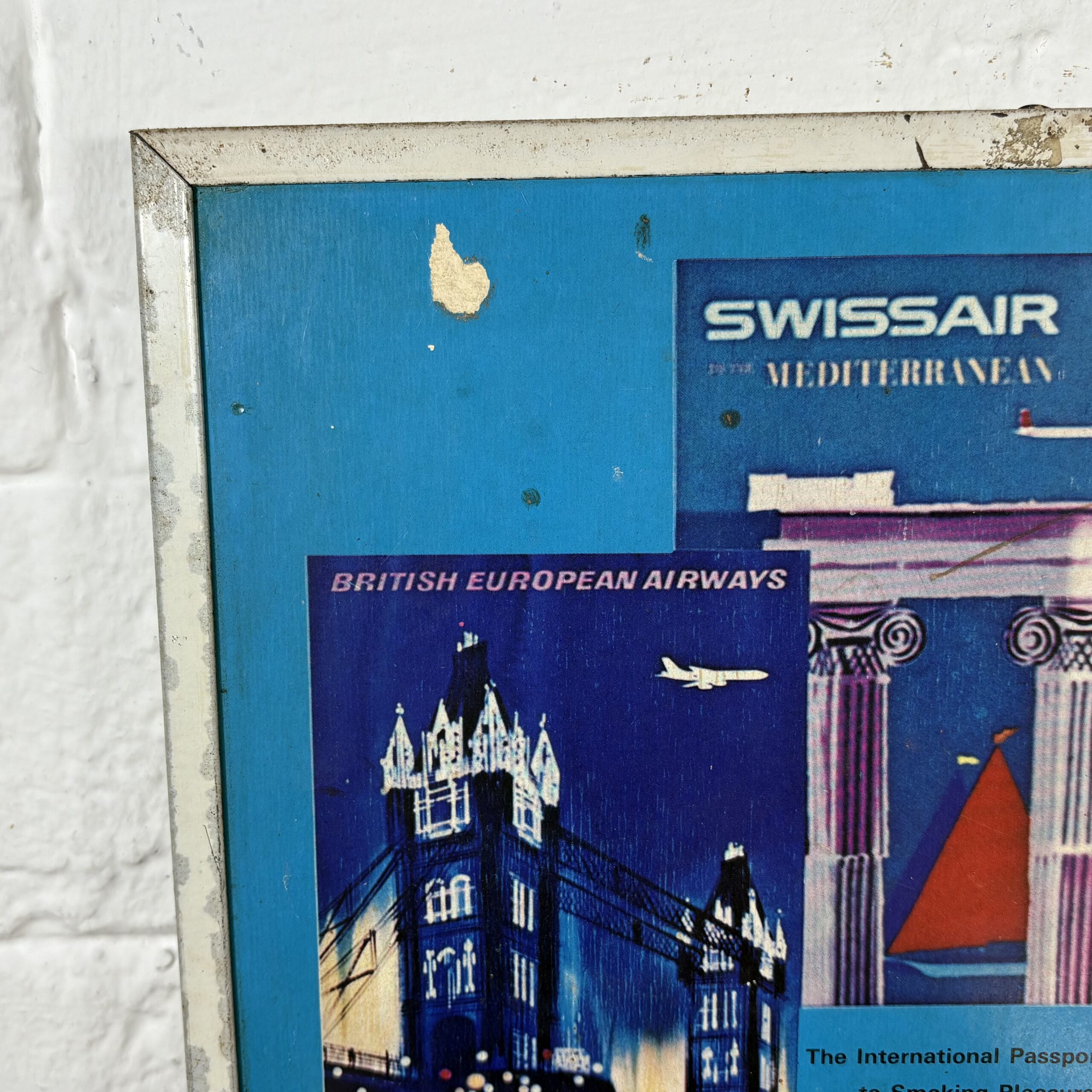 Vintage Peter Stuyvesant Cigarette Rotating Calendar Poster AuctionGiant