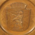 Vintage Wooden 'Berlin' Decorative Plate - Image 3