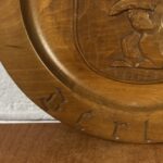 Vintage Wooden 'Berlin' Decorative Plate - Image 4