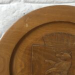 Vintage Wooden 'Berlin' Decorative Plate - Image 2