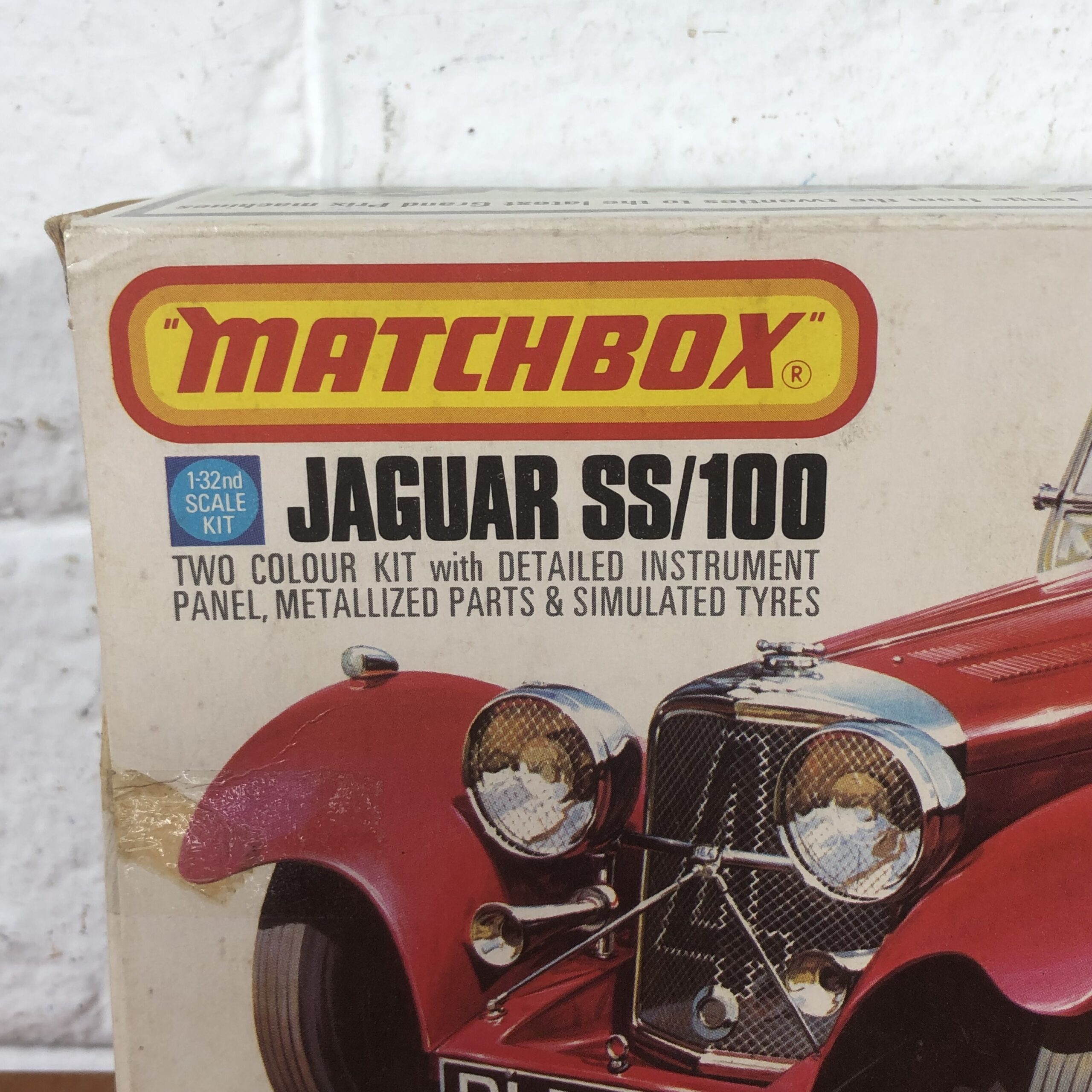 Matchbox Jaguar SS/100 Model Kit AuctionGiant