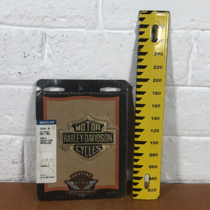 Harley Davidson Bar & Shield Logo Medallion in Original Packaging - Image 6