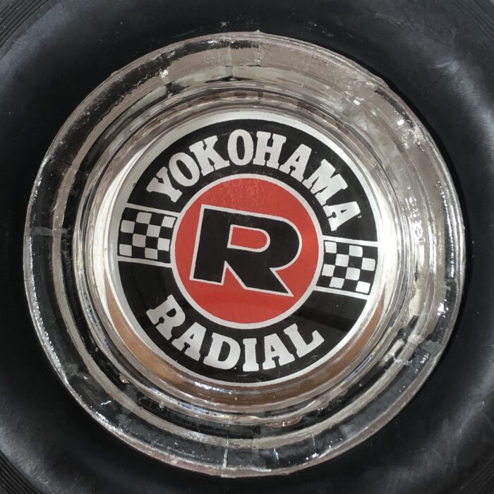 Vintage Yokohama Radial Tyre Ashtray - Image 2