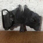Vintage Racing Flag Belt Buckle - Image 4