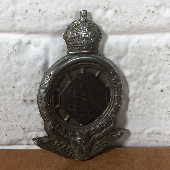 Vintage South African RAC Badge