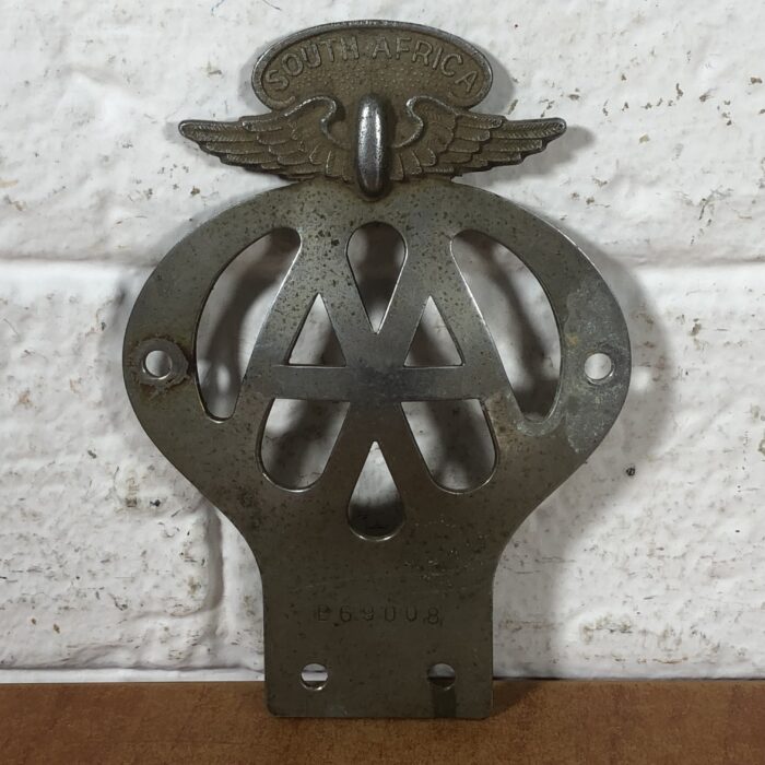 Vintage South African AA Badge