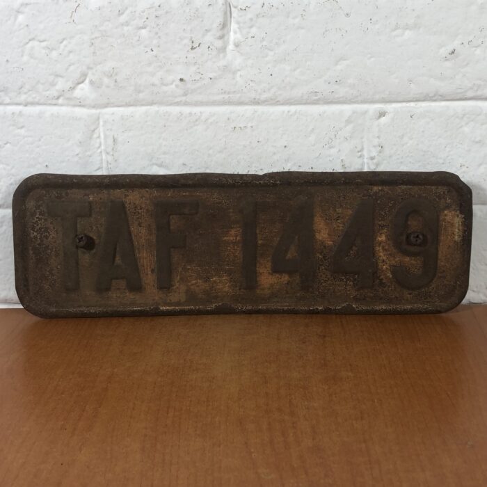 Vintage Number Plate Collection - Image 4