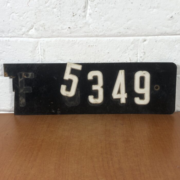 Vintage Number Plate Collection - Image 5