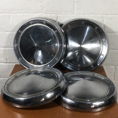 Set of Vintage Ford Wheel Caps