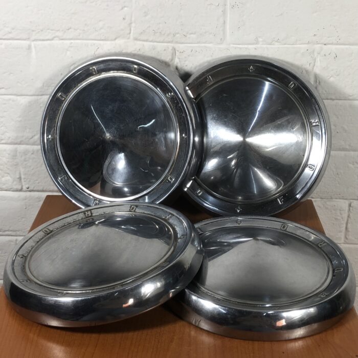 Set of Vintage Ford Wheel Caps