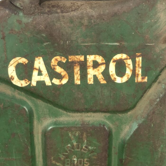 Vintage Castrol Motor Oil Jerry Can - Image 4