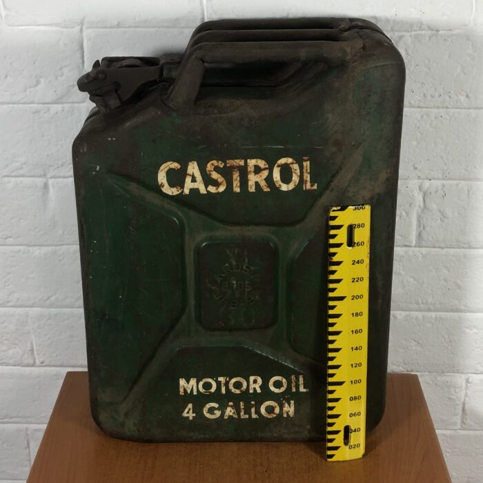 Vintage Castrol Motor Oil Jerry Can - Image 8