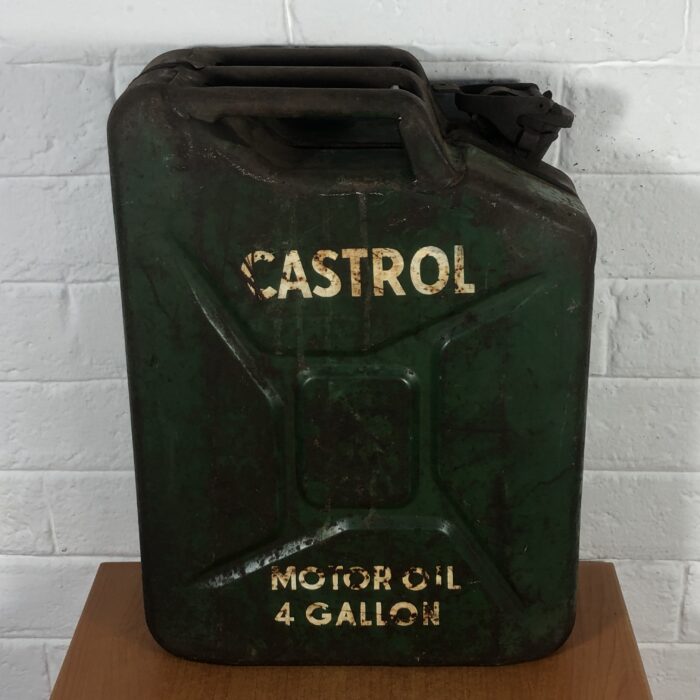 Vintage Castrol Motor Oil Jerry Can - Image 7