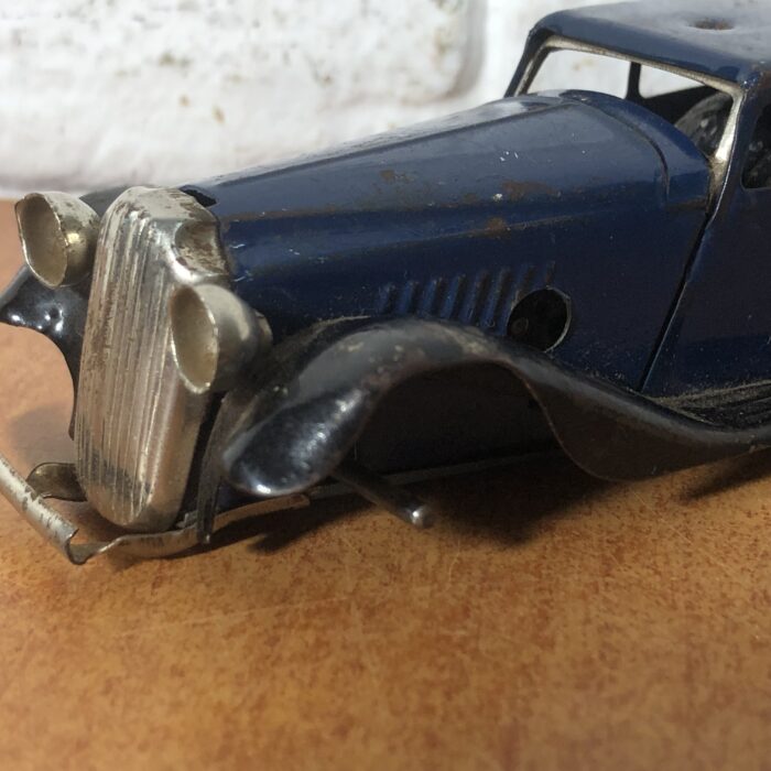 Vintage Tri-ang Minic Toys Tin Vauxhall Cabriolet Model (Made in England) - Image 3