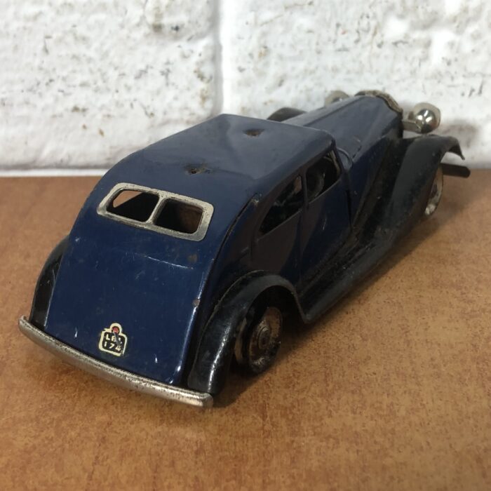 Vintage Tri-ang Minic Toys Tin Vauxhall Cabriolet Model (Made in England) - Image 6