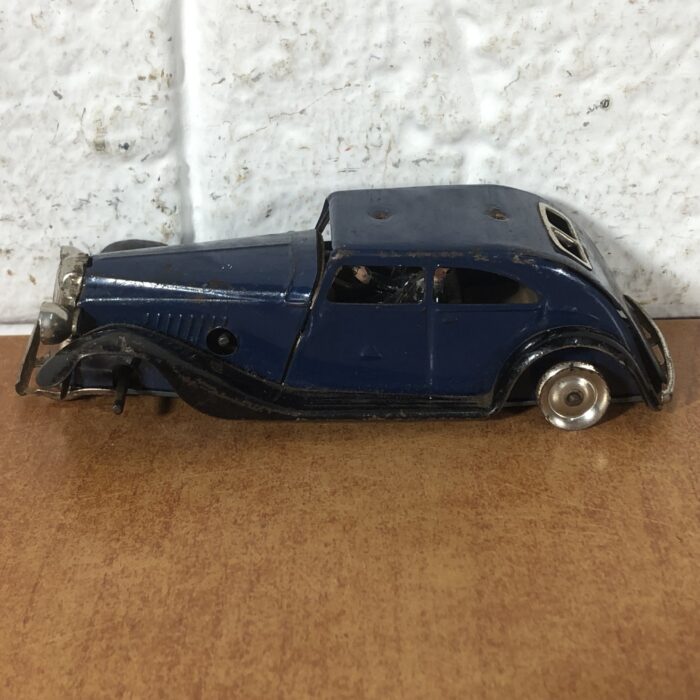 Vintage Tri-ang Minic Toys Tin Vauxhall Cabriolet Model (Made in England) - Image 5