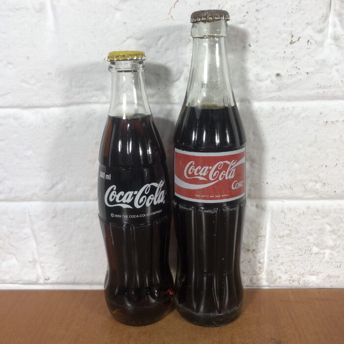 Vintage Coca Cola Crates with Bottles - Image 8