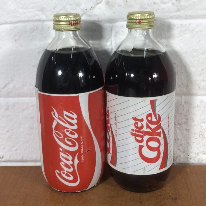 Vintage Coca Cola Crates with Bottles - Image 5
