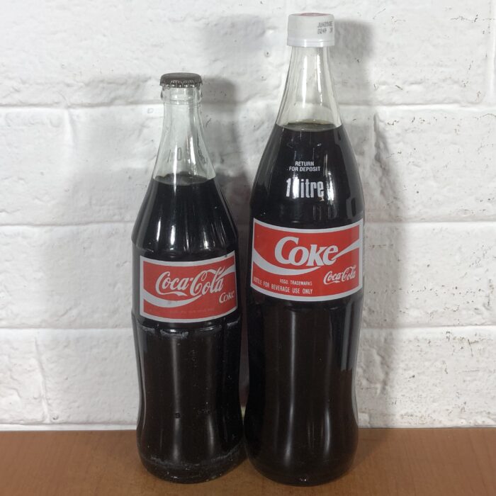 Vintage Coca Cola Crates with Bottles - Image 6