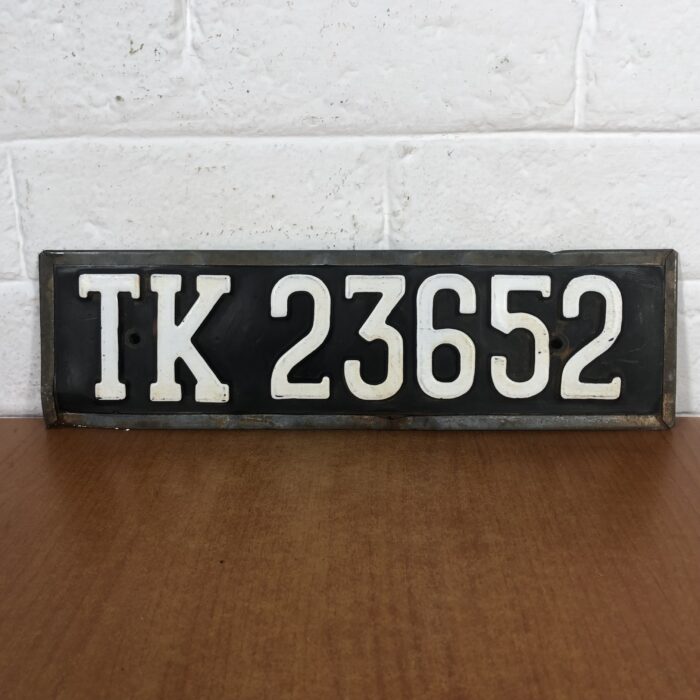 Vintage Number Plates - Image 2