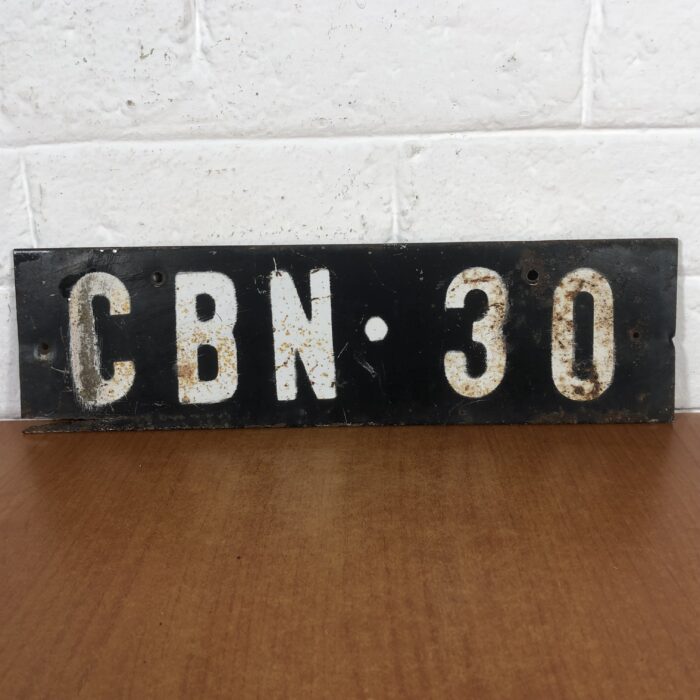 Vintage Number Plates - Image 4