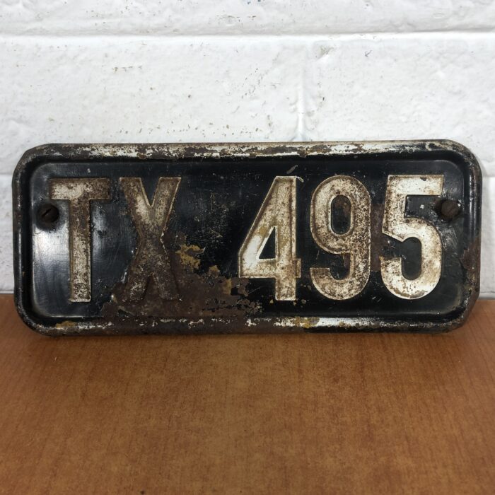 Vintage Number Plates - Image 5