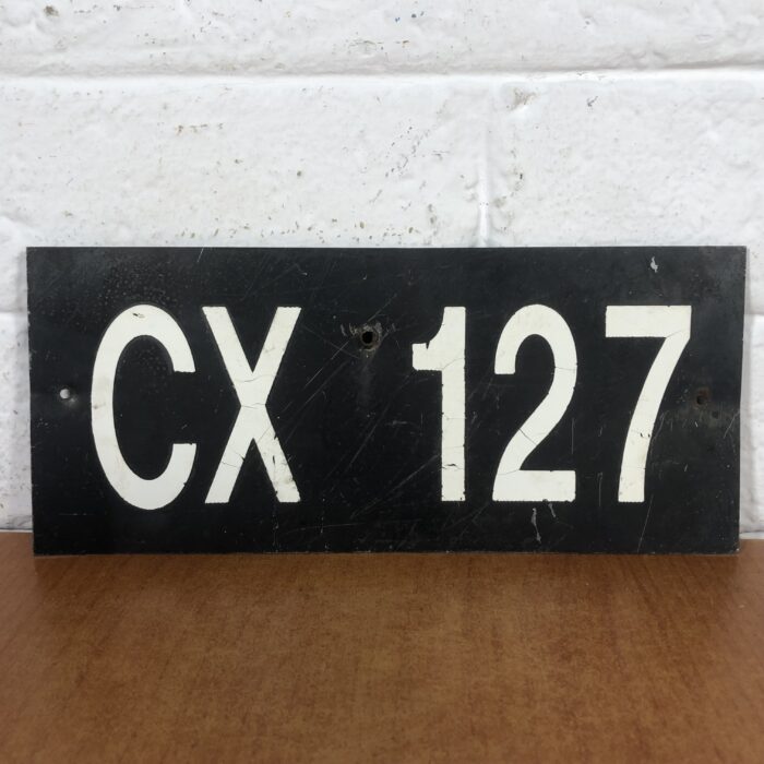 Vintage Number Plates - Image 6