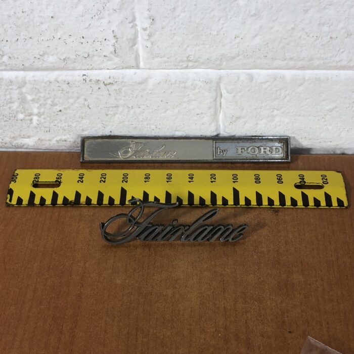 Vintage Ford Fairlane Badges - Image 8