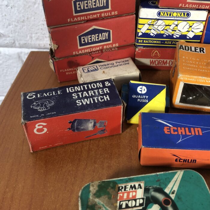 Vintage Automotive Flashlight Bulbs & Spark Plugs Collection - Image 11