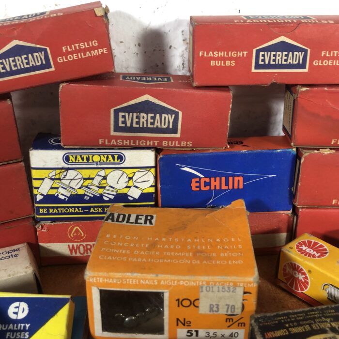Vintage Automotive Flashlight Bulbs & Spark Plugs Collection - Image 2