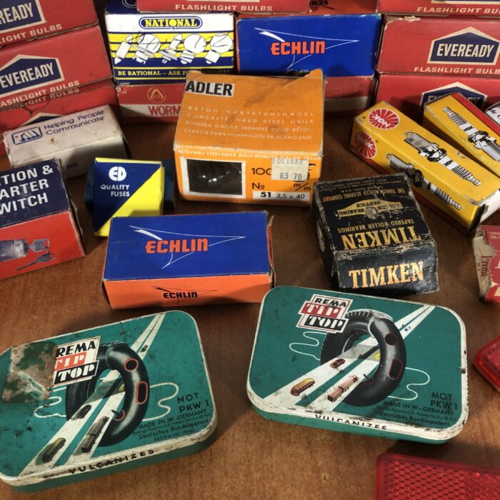 Vintage Automotive Flashlight Bulbs & Spark Plugs Collection - Image 8