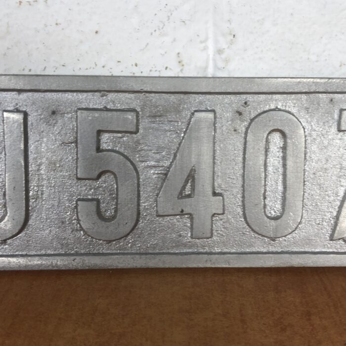 Cast Aluminium Number Plate Signs - Image 4