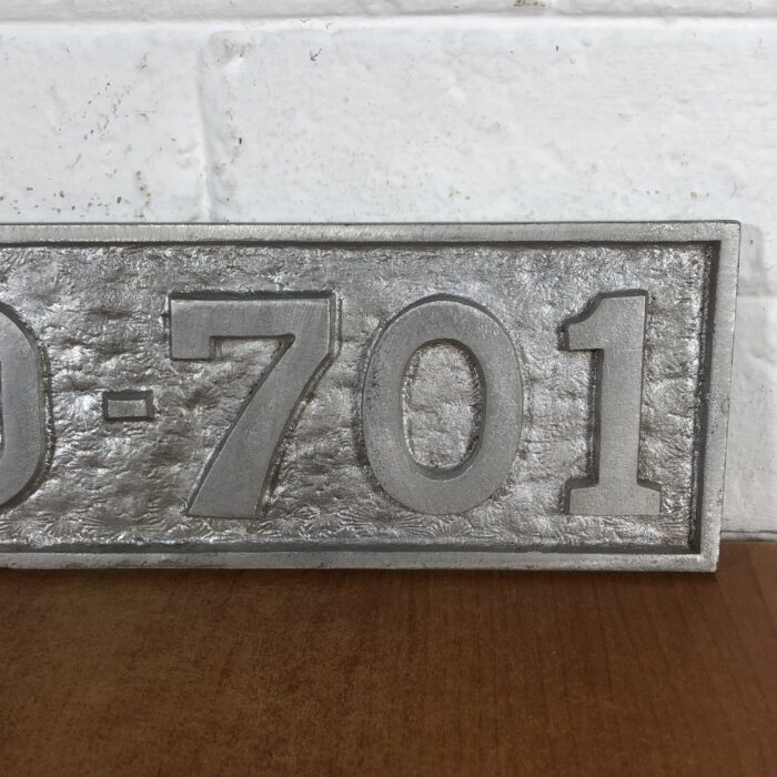 Cast Aluminium Number Plate Signs - Image 9