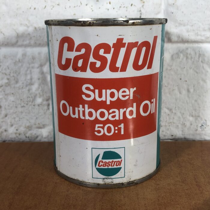 Vintage Castrol Oil Containers & Small Enamel Sign - Image 7